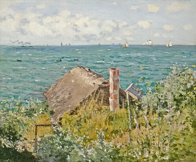 Cabin at Sainte-Adresse Claude Monet